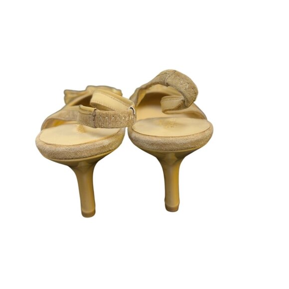 Kate Spade Tan Suede Slingback Heels 8.5 - Picture 4 of 8